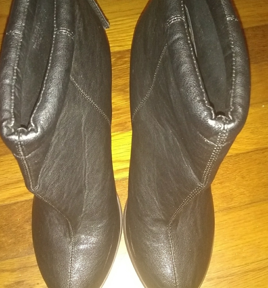 Black ankle boots